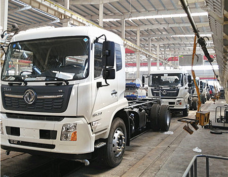 程力標準化灑水車流水線