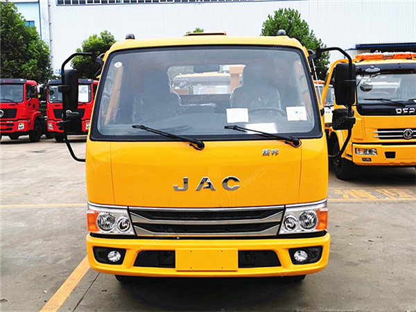 江淮康玲藍牌一拖二清障車